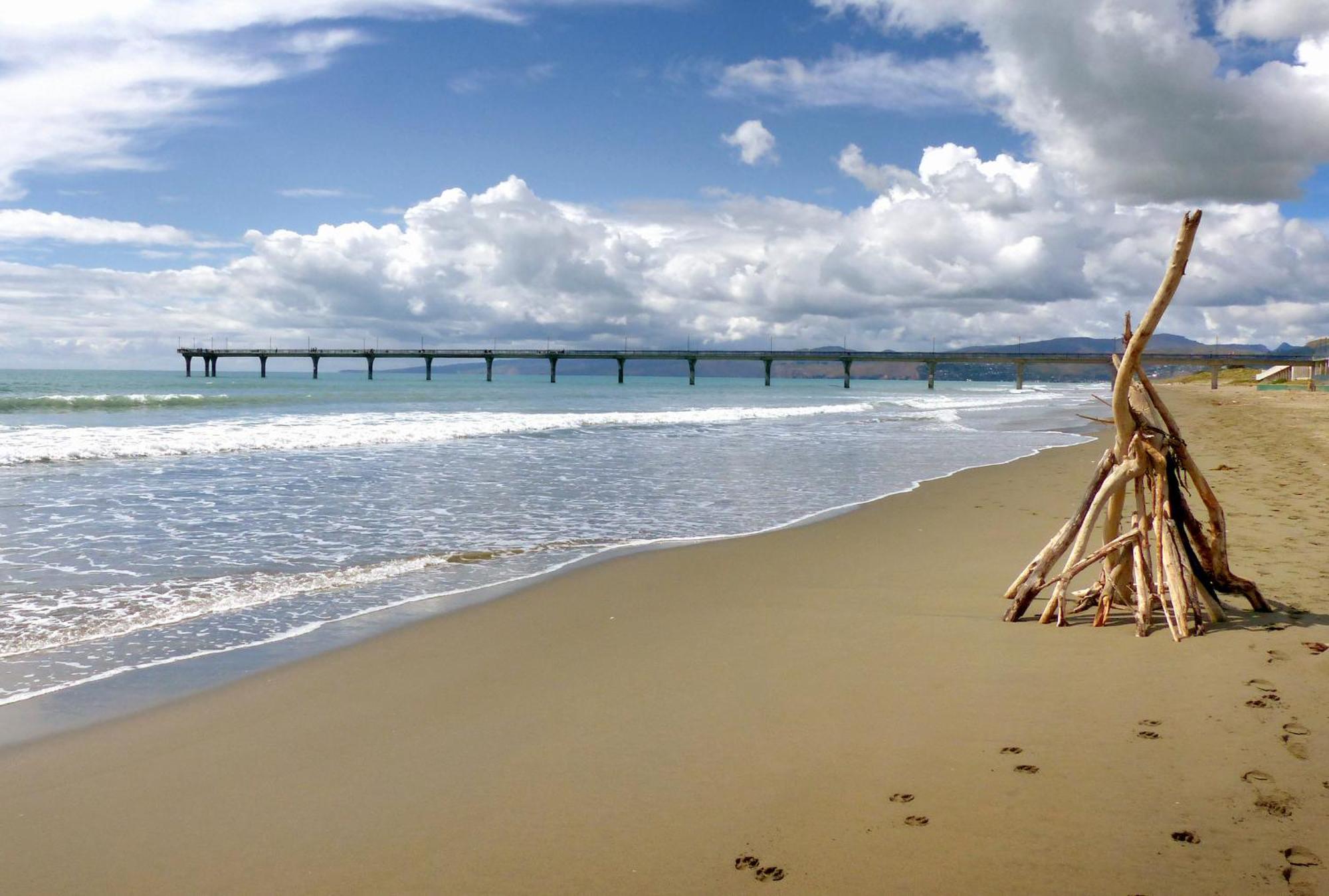 Coastal Sands Escape 1 Bed 1 Bath W/Sofa Bed クライストチャーチ エクステリア 写真